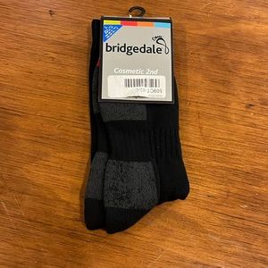 Bridgedale Socks Cosmetic 2nds Large Mens Size 10-12.5  / Womens Size 10.5-13